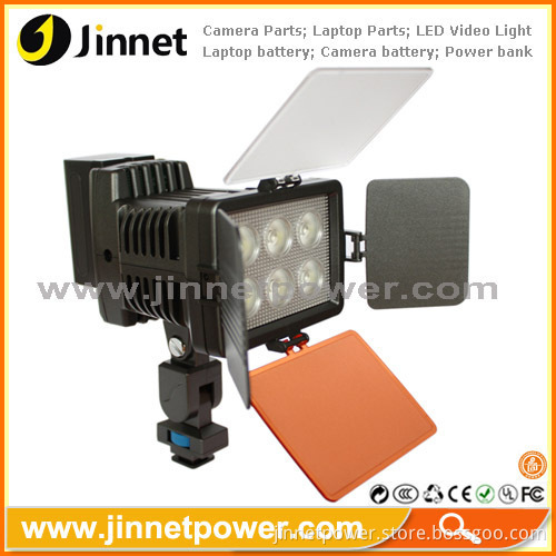 Best Video Lighting Kits Led-5010a With 6pcs Leds For Canon Panasonic Camera 
